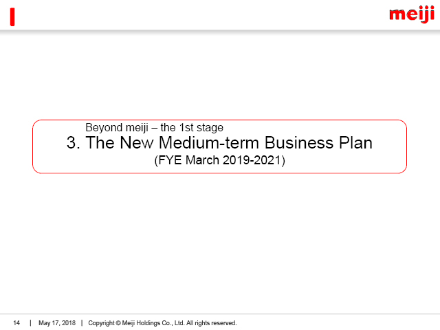 3. The New Medium-term Business Plan