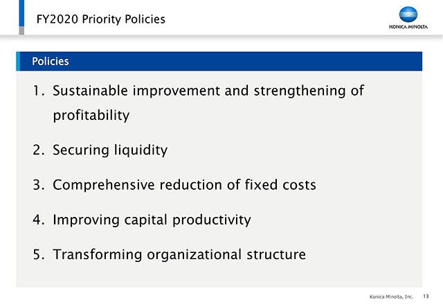 FY2020 Priority Policies