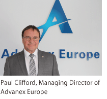 Paul Clifford, Managing Director of Advanex Europe