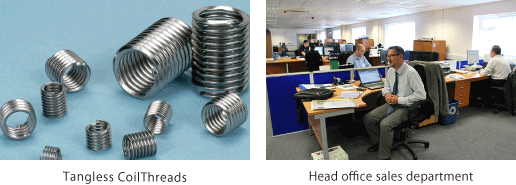 Measurement counter & Tangless coil threads