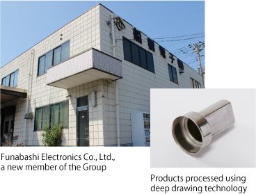 Funabashi Electronics Co., Ltd., a new member of the Group