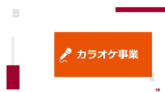 カラオケ事業