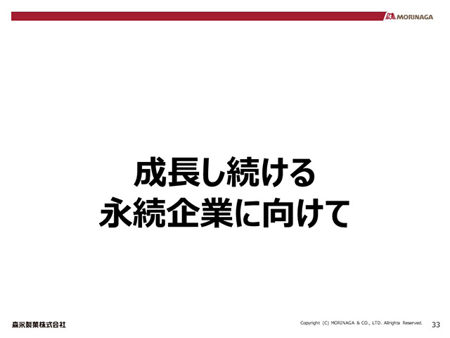 成長し続ける永続企業に向けて