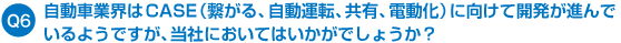 Q6. ԋƊECASEiqA^]ALAdjɌĊJił悤łAЂɂĂ͂ł傤H